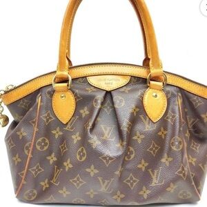 Louis Vuitton Tivoli PM Classic Brown Monogram Shoulder Bag Excellent